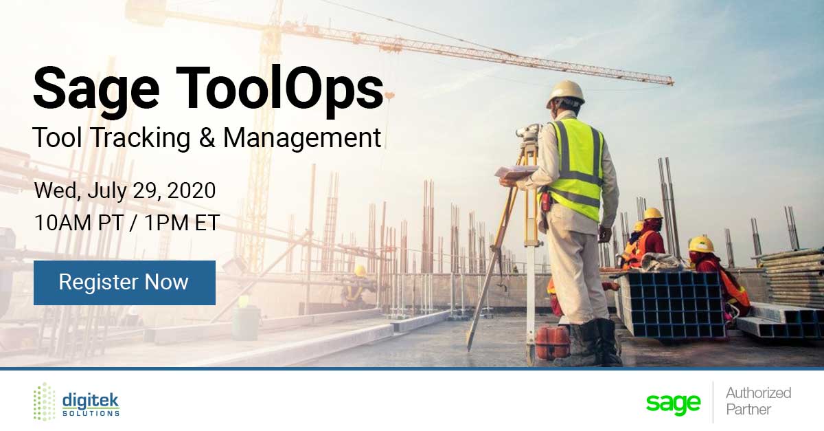 Losing your tools? Stop it with Sage ToolOps