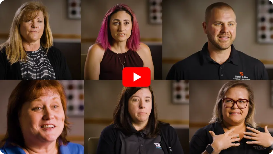 YouTube Video: 6 Construction Experts Share How They Gain Efficiency Using Sage Construction Solutions.