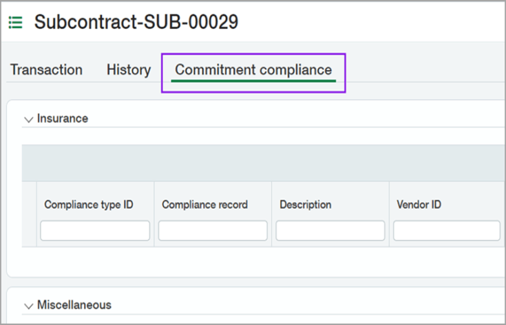 Sage Intacct Construction 2024 Release 1 Highlights: Better visibility into commitment compliance.