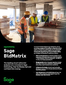 Sage BidMatrix Brochure