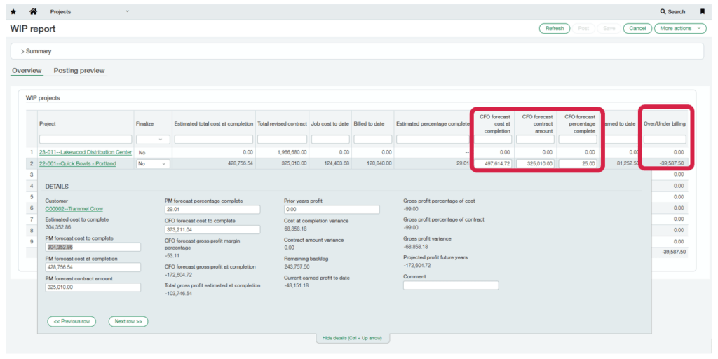 Sage Intacct Construction August 2024 Release: Streamline Work-In-Progress Revenue Recognition